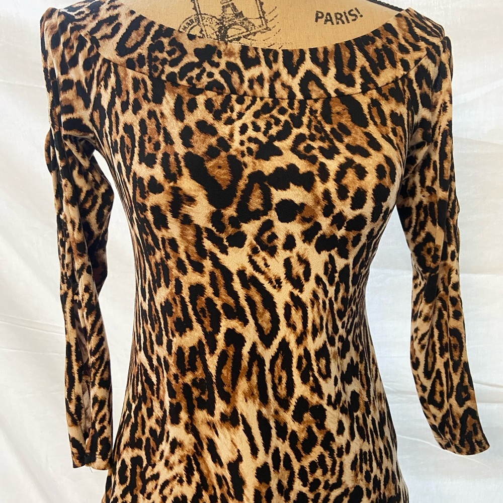 BOLD elements Leopard Print Blouse